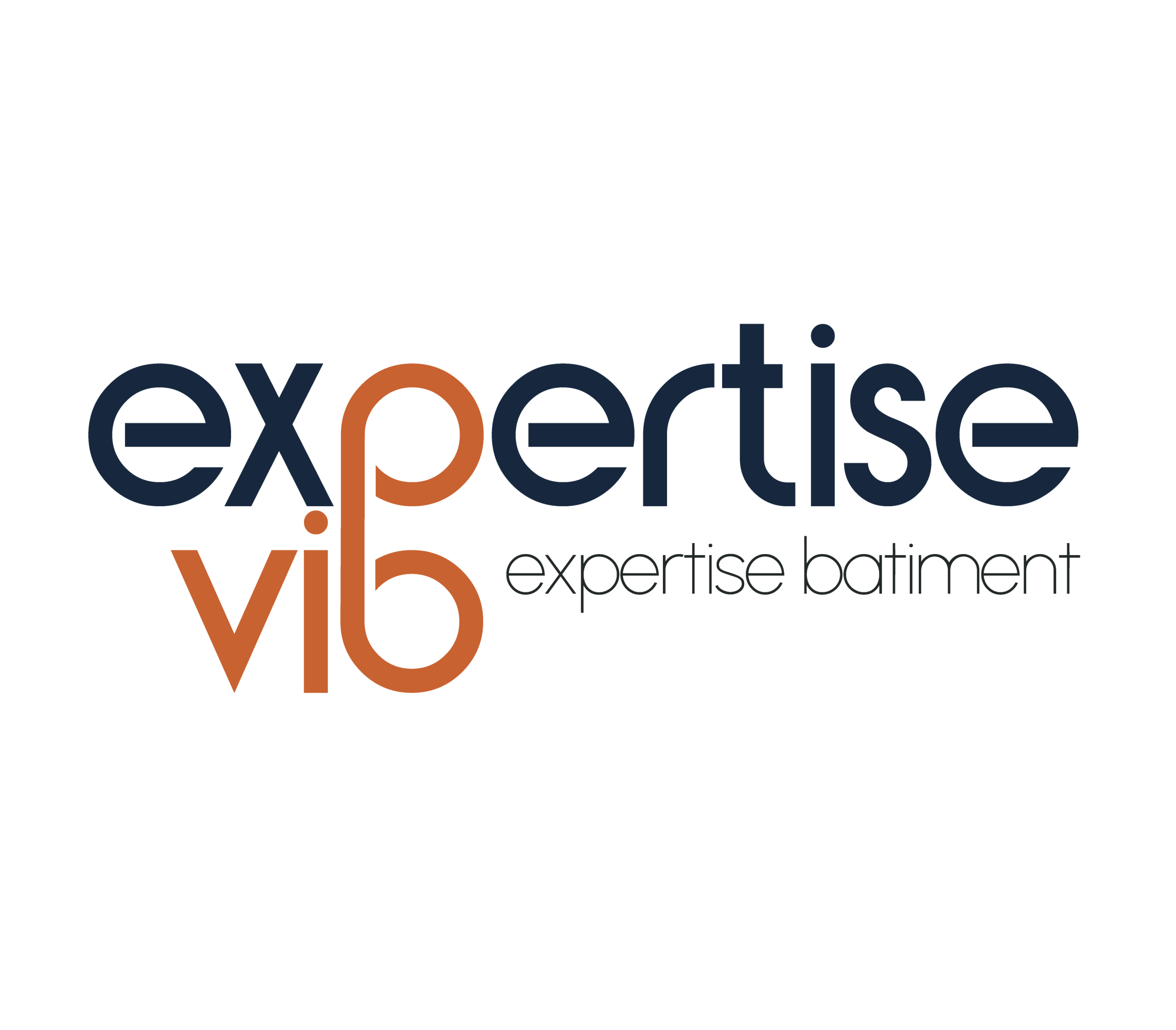 Logo expert batiment - Vib expertise